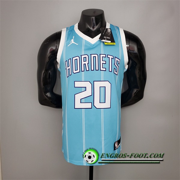 Nouveau Maillot Charlotte Hornets (Hayward #20) Bleu