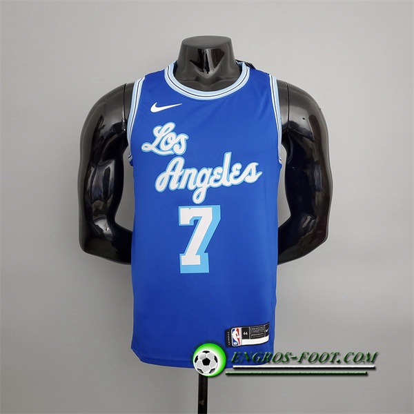 Maillot Los Angeles Lakers (Anthony #7) 2021 Retro Bleu