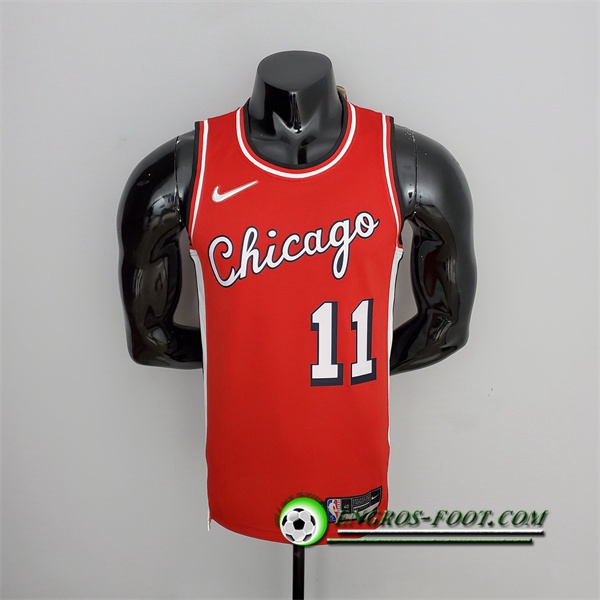 Maillot Chicago Bulls (Derozan #11) Rouge 75th Anniversary City Edition