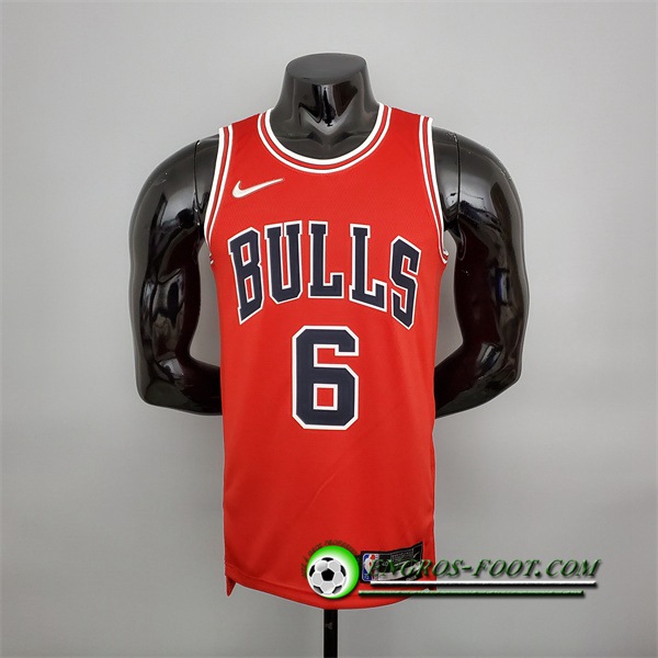 Maillot Chicago Bulls (Caruso #6) Rouge 75th Anniversary