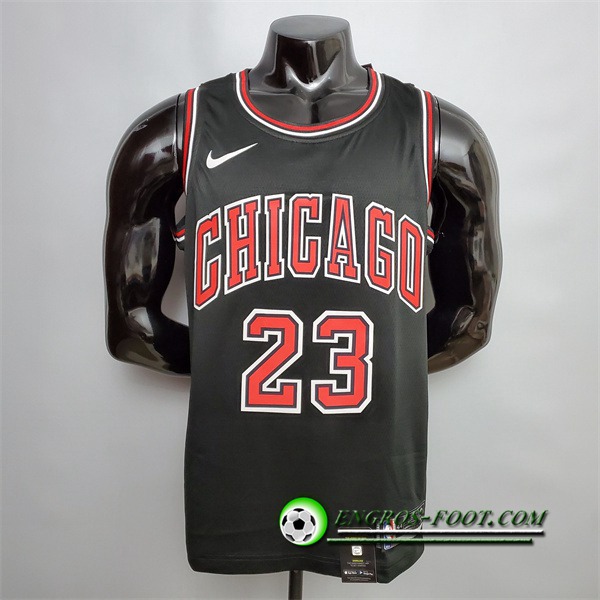 Maillot Chicago Bulls (Jordan #23) Noir