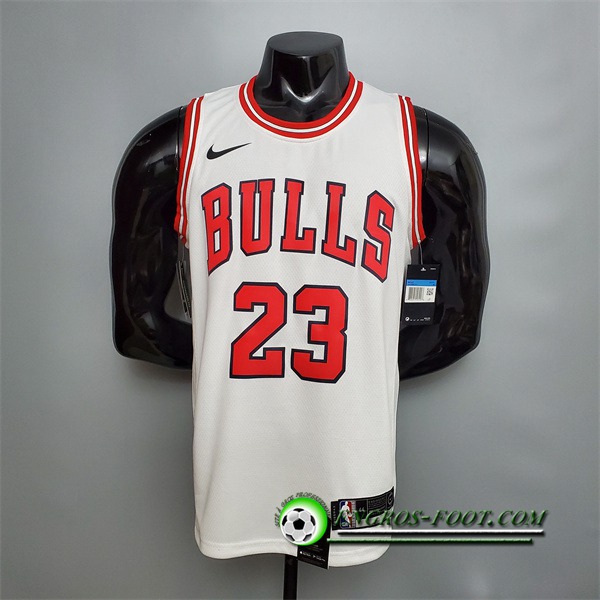 Maillot Chicago Bulls (Jordan #23) Blanc