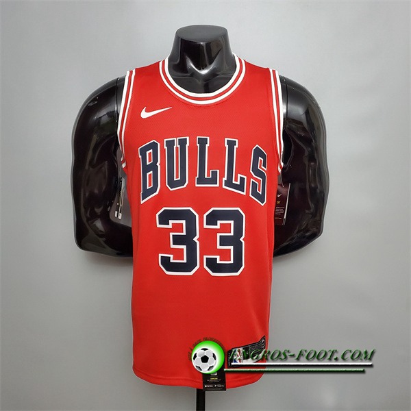 Maillot Chicago Bulls (Pippen #33) Rouge