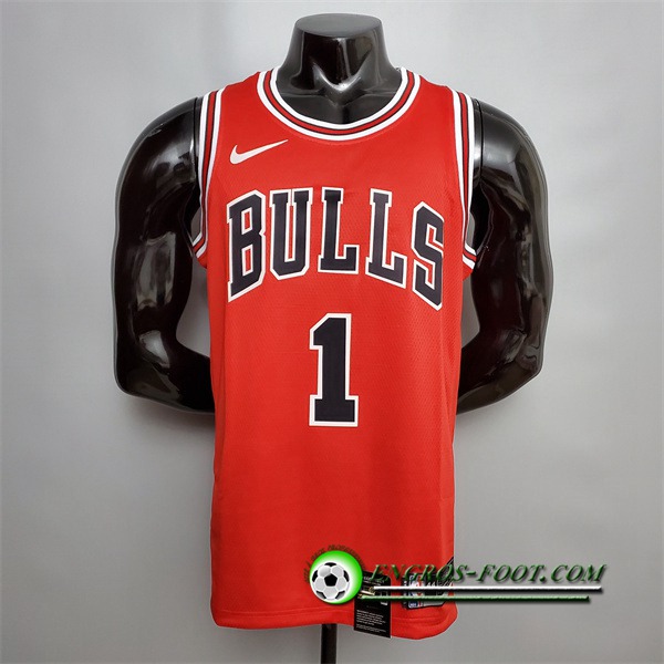 Maillot Chicago Bulls (Rose #1) Rouge