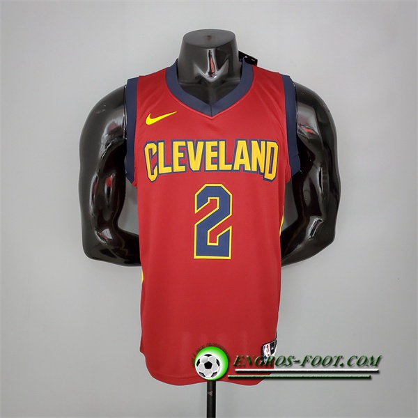 Maillot Cleveland Cavaliers (Irving #2) 2017 Vin Rouge