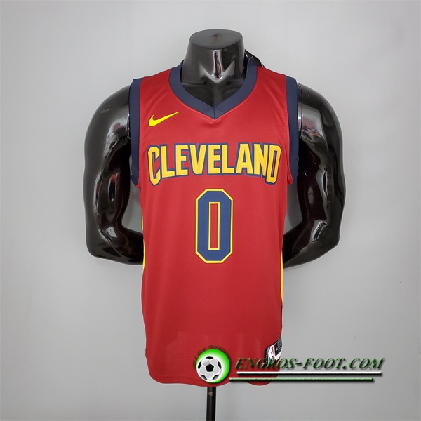 Maillot Cleveland Cavaliers (Love #0) 2017 Vin Rouge