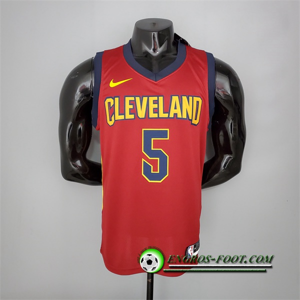 Maillot Cleveland Cavaliers (Smith Jr.#5) 2017 Vin Rouge