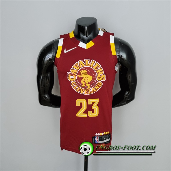 Maillot Cleveland Cavaliers (James #23) 2022 Rouge Urban Edition