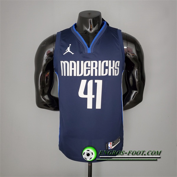 Maillot Dallas Mavericks (Nowitzki #41) Jordan Theme Limited Edition