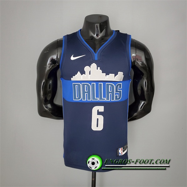 Maillot Dallas Mavericks (Porzingis #6) Iceberg Edition