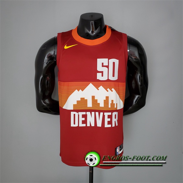 Maillot Denver Nuggets (Gordon #50) 2021 Rouge City Edition