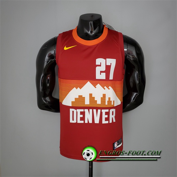 Maillot Denver Nuggets (Murray #27) 2021 Rouge City Edition