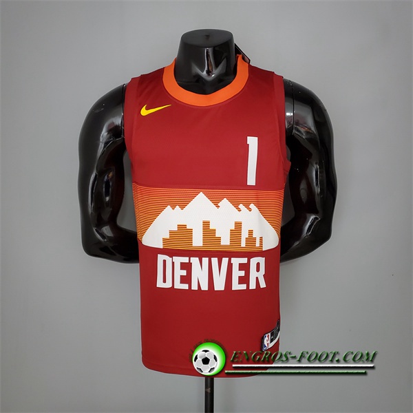 Maillot Denver Nuggets (Porter Jr.#1) 2021 Rouge City Edition