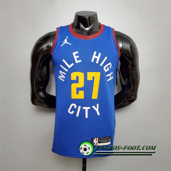 Nouveau Maillot Denver Nuggets (Murray #27) Bleu Theme Limited City Edition