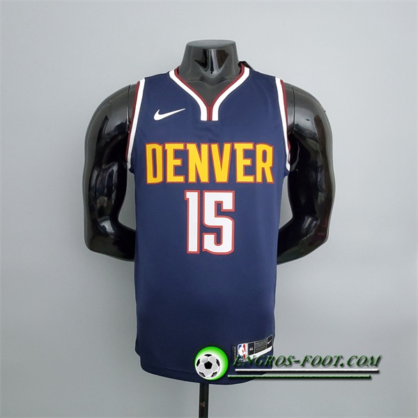 Maillot Denver Nuggets (Jokic #15) Bleu Marins