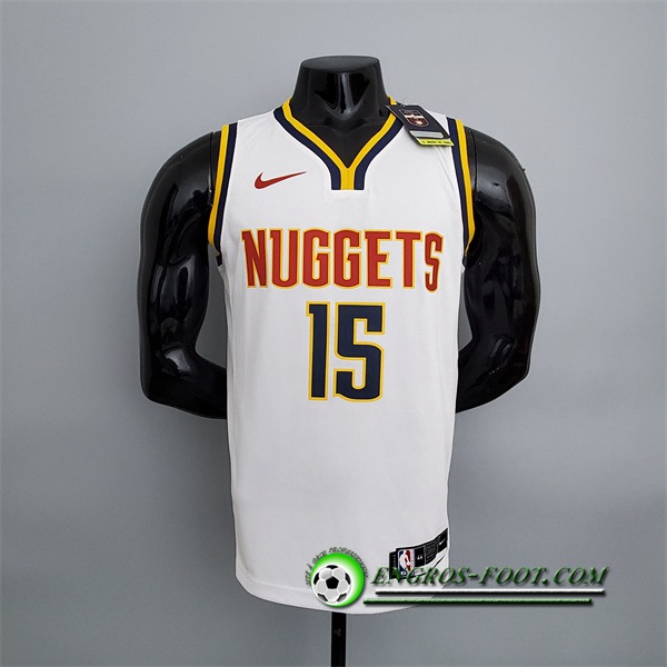 Maillot Denver Nuggets (Jokic #15) Blanc Limited