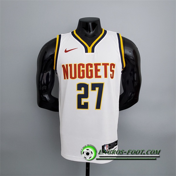 Maillot Denver Nuggets (Murray #27) Blanc Limited