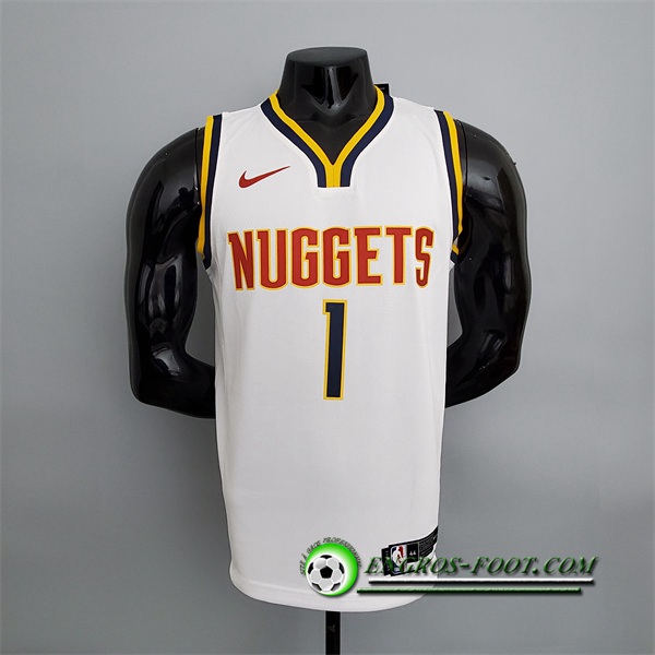 Maillot Denver Nuggets (Porter jr.#1) Blanc Limited