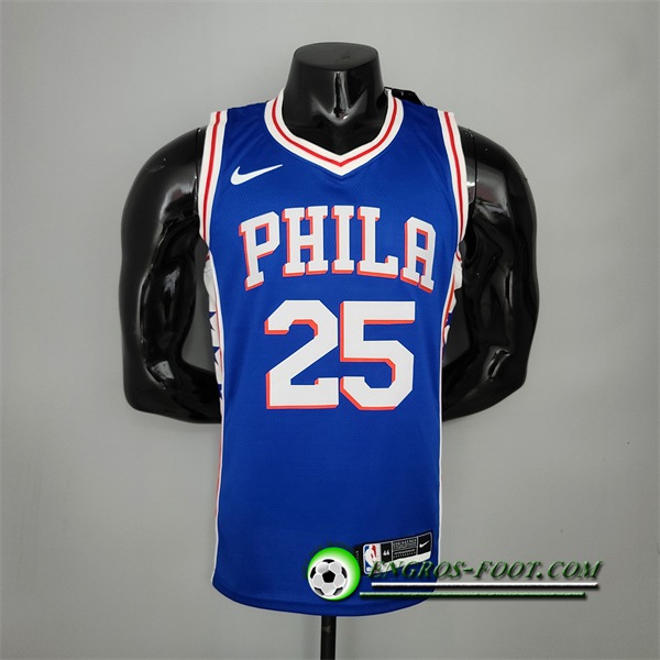 Maillot Detroit Pistons (Simmons #25) Bleu