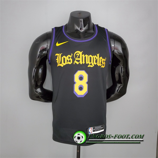 Maillot Los Angeles Lakers (Bryant #8) 2021 Noir