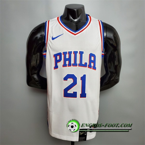 Maillot Detroit Pistons (Embiid #21) Blanc