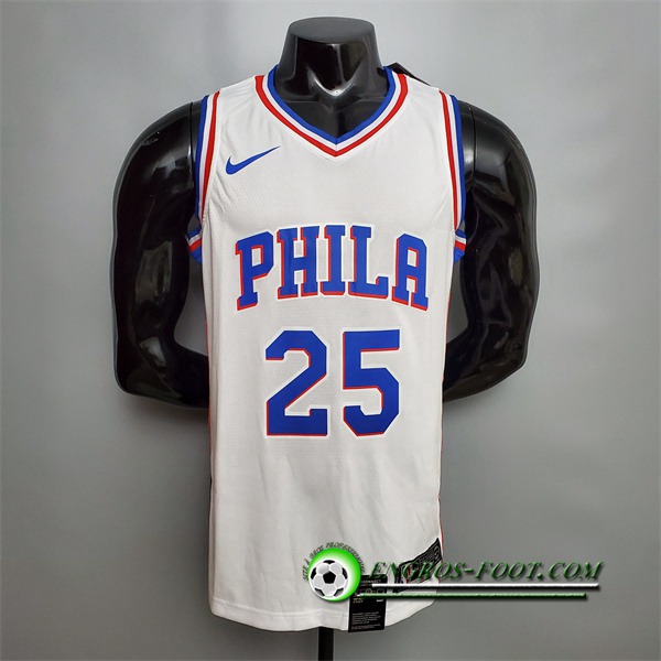 Maillot Detroit Pistons (Simmons #25) Blanc