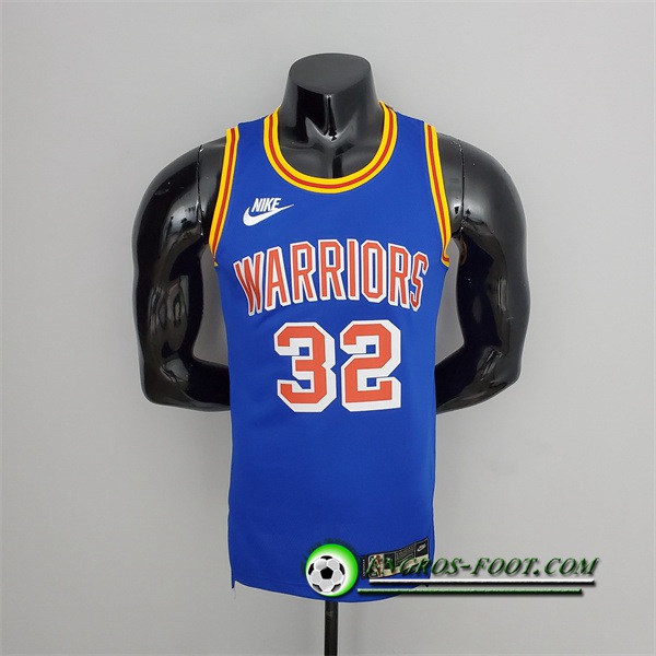 Maillot Golden State Warriors (Porter jr.#32) Bleu Retro 75th Anniversary