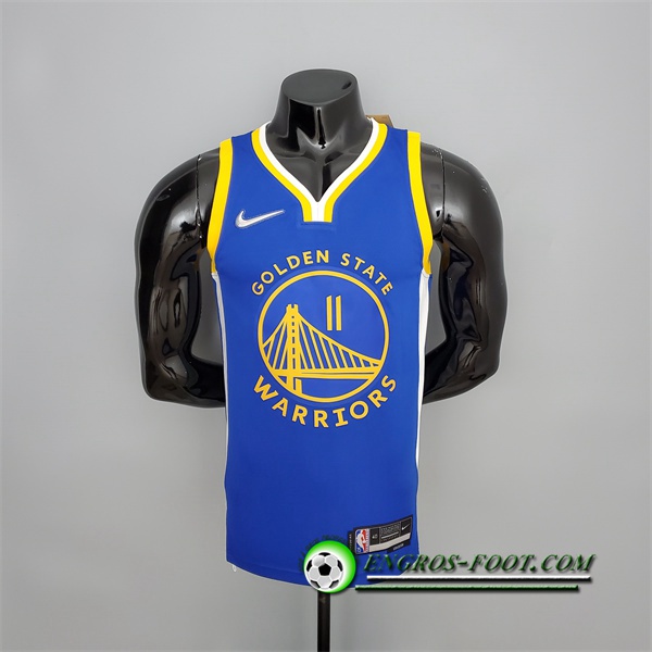 Maillot Golden State Warriors (Thompson #11) Bleu 75th Anniversary