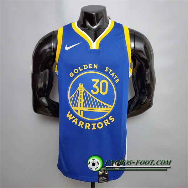 Maillot Golden State Warriors (Curry #30) Bleu