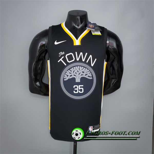 Maillot Golden State Warriors (Durant #35) Noir