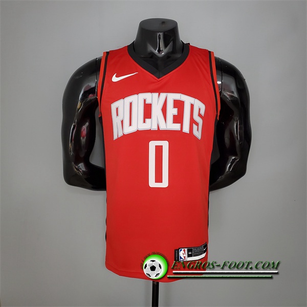 Maillot Houston Rockets (Westbrook #0) 2021 Rouge