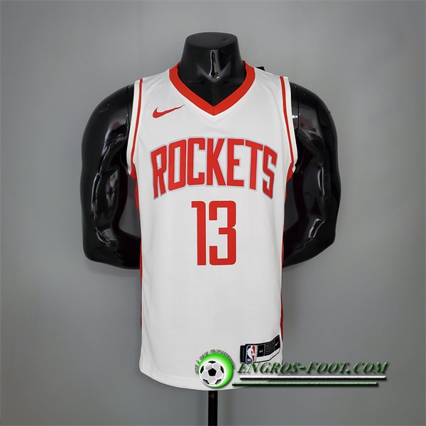 Maillot Houston Rockets (Harden #13) 2021 Blanc