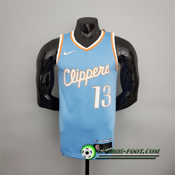 Maillot Los Angeles Clippers (George #13) 2022 Season Bleu City Edition