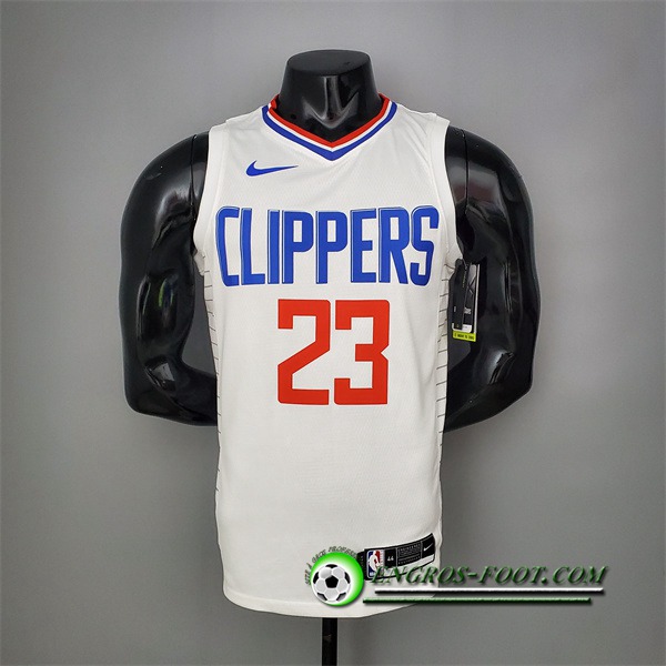 Maillot Los Angeles Clippers (Williams #23) Blanc Limited Edition