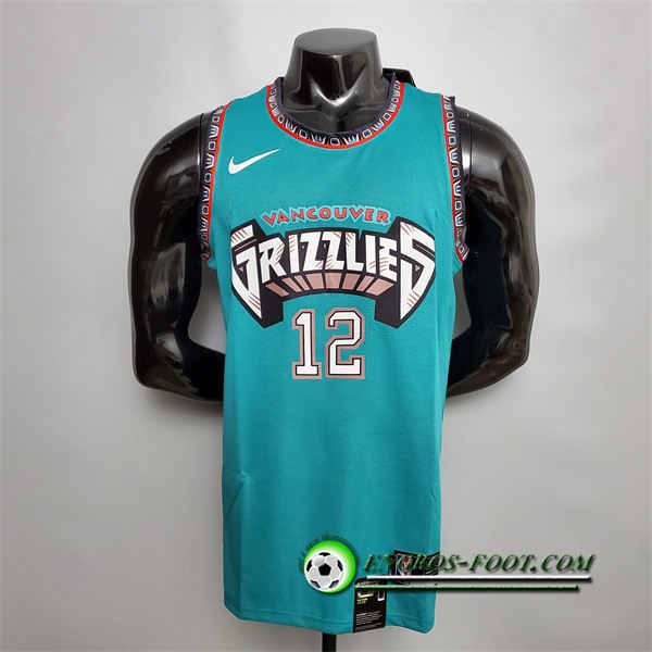 Maillot Memphis Grizzlies (Morant #12) Vert