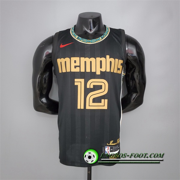 Maillot Memphis Grizzlies (Orantt #12) Noir City Edition