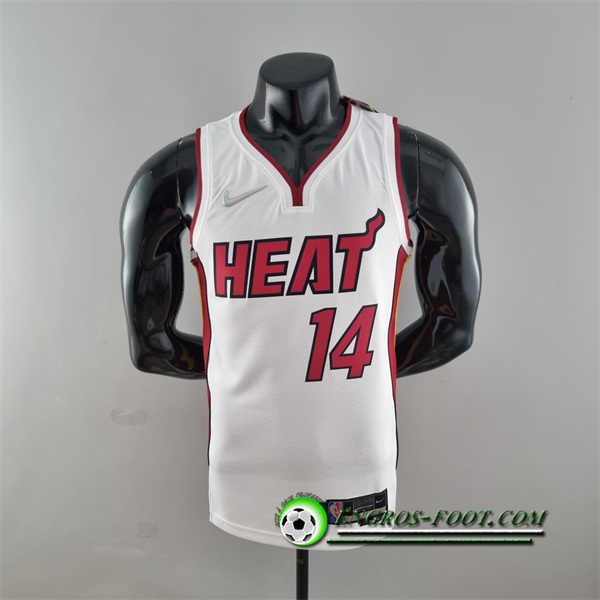 Maillot Miami Heat (Herro #14) Blanc 75th Anniversary