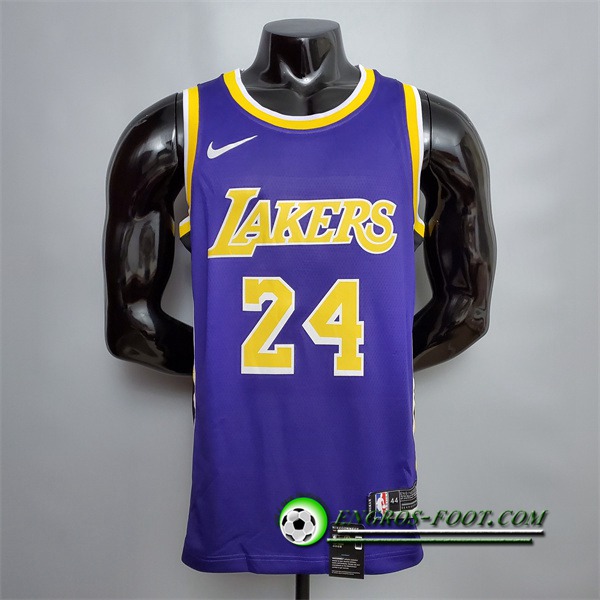 Maillot Los Angeles Lakers (Bryant #24) Pourpre