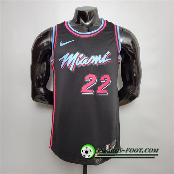 Maillot Miami Heat (Butler #22) Noir