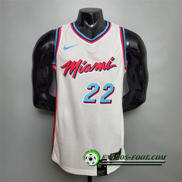 Maillot Miami Heat (Butler #22) Blanc