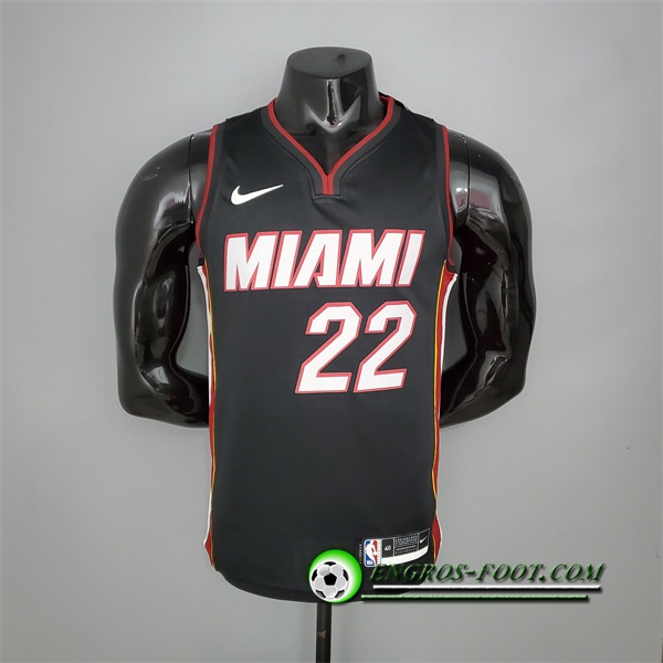 Maillot Miami Heat (Butler #22) Noir