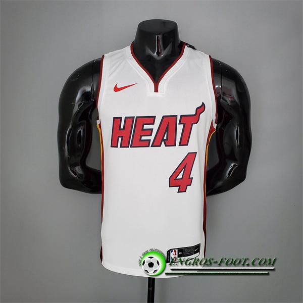 Maillot Miami Heat (Oladipo #4) Blanc