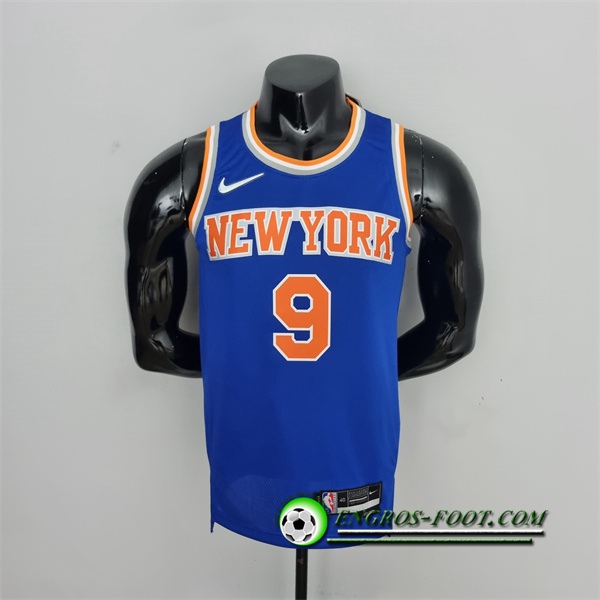 Maillot New York Knicks (Barrett #17) Bleu 75th Anniversary