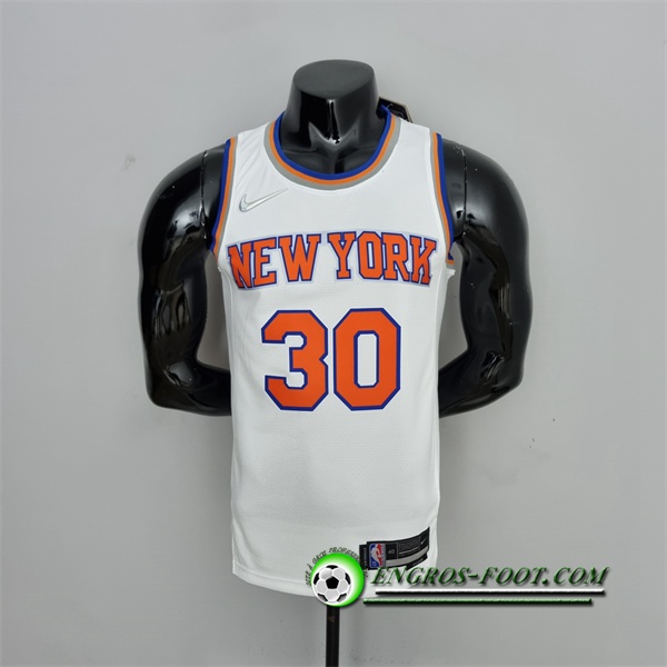 Maillot New York Knicks (Randle #30) Blanc 75th Anniversary