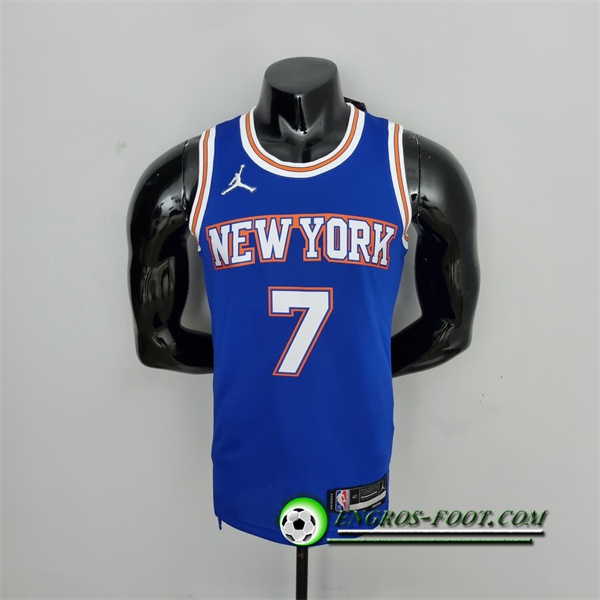 Maillot New York Knicks (Anthony #7) Bleu 75th Anniversary Jordan Limited