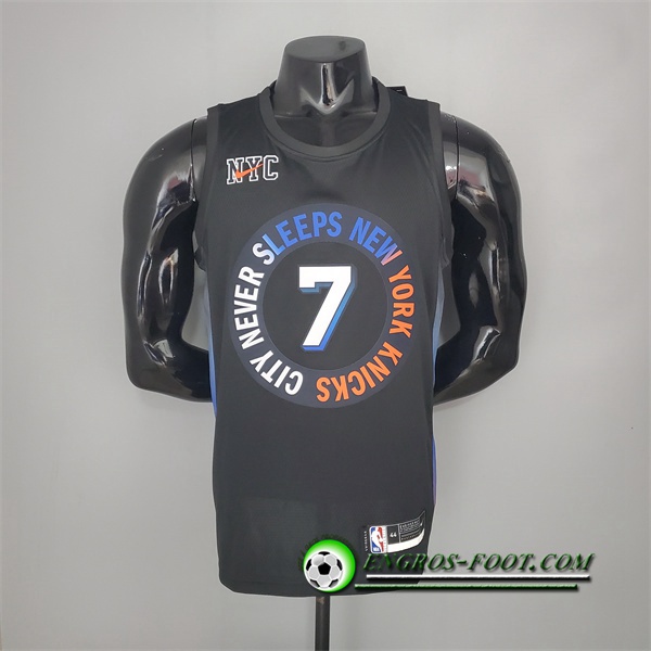 Maillot New York Knicks (Anthony #7) 2021 Noir City Edition