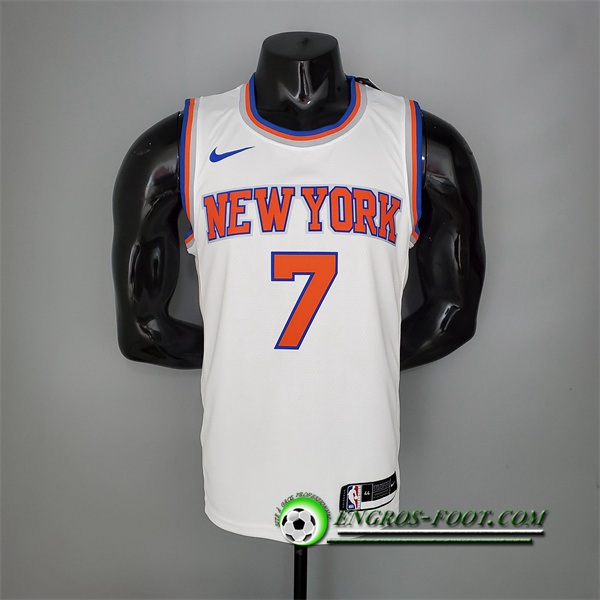 Maillot New York Knicks (Anthony #7) 2021 Blanc