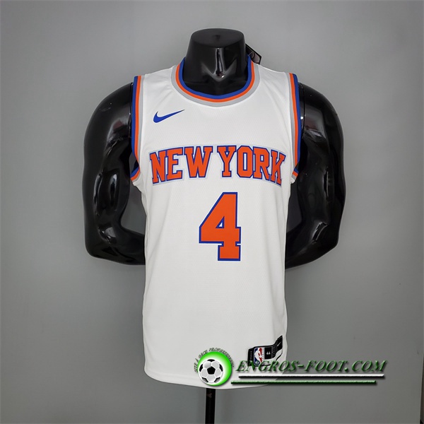 Maillot New York Knicks (Rose #4) 2021 Blanc