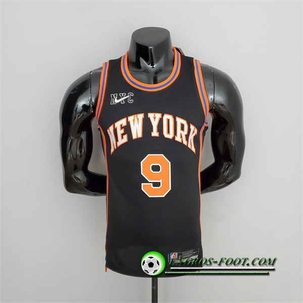 Maillot New York Knicks (Barrett #9) 2022 Season Noir Urban Edition