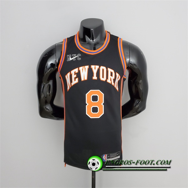 Maillot New York Knicks (Walker #8) 2022 Season Noir Urban Edition